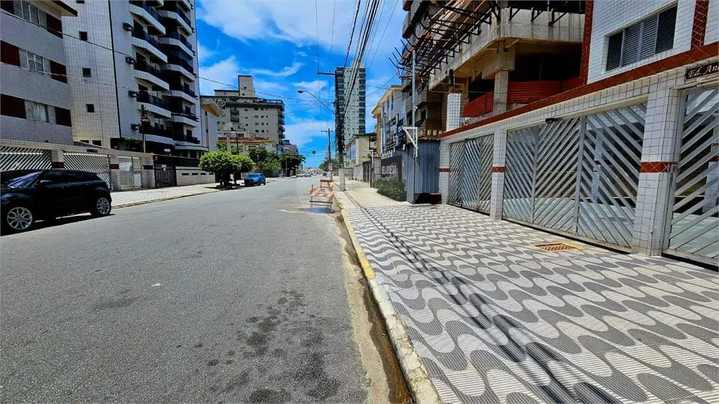 Apartamento para Venda em Praia Grande, Guilhermina, 1 dormitório, 1 banheiro, 1 vaga