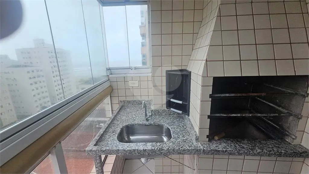 Apartamento para Venda em Praia Grande, Campo aviação, 1 dormitório, 1 banheiro, 1 vaga