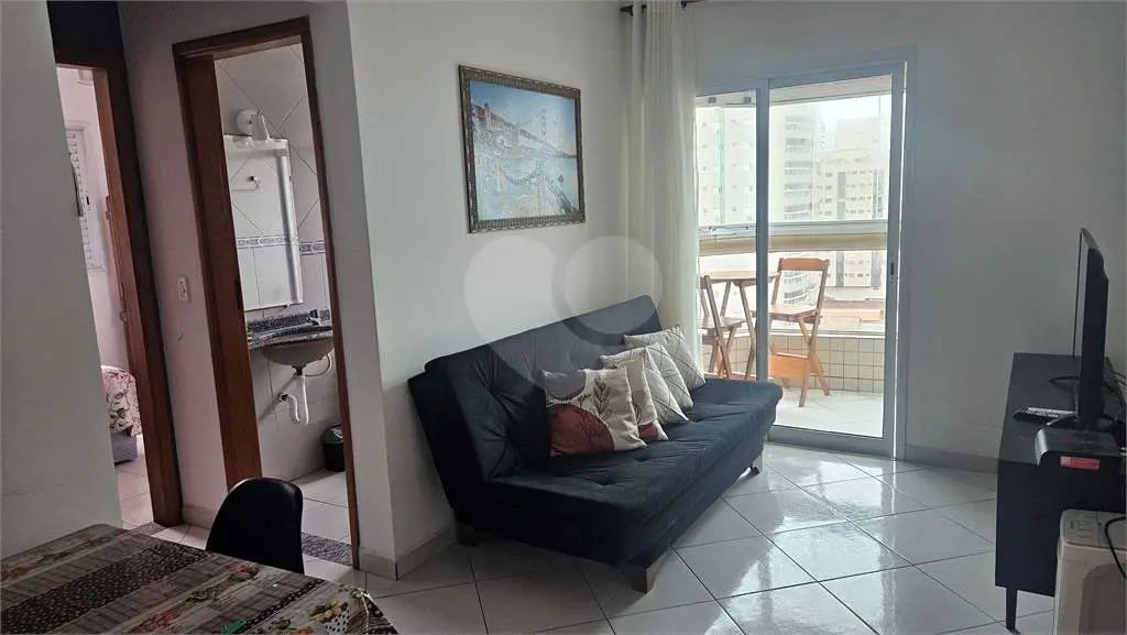 Apartamento para Venda em Praia Grande, Campo aviação, 1 dormitório, 1 banheiro, 1 vaga
