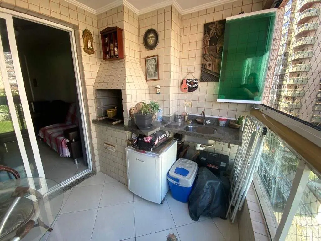 Apartamento para Venda em Praia Grande, Campo aviação, 2 dormitórios, 1 suíte, 1 banheiro, 1 vaga