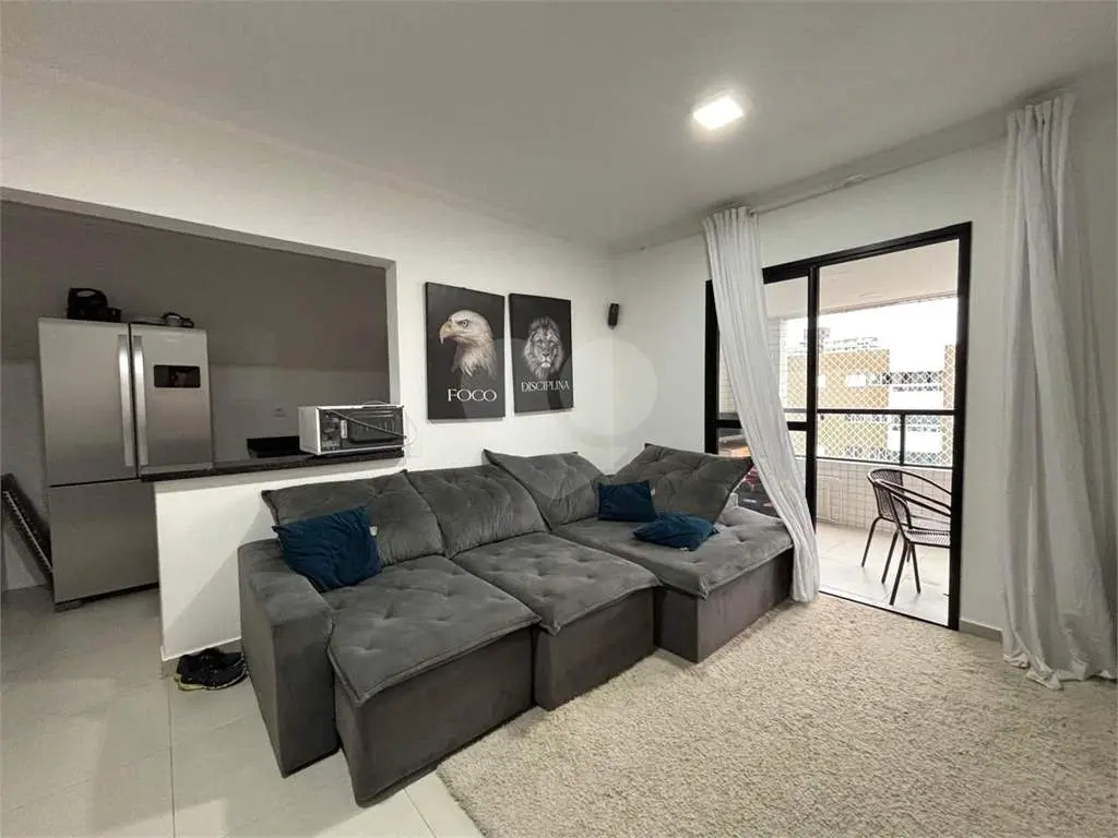 Apartamento para Venda em Praia Grande, Forte, 2 dormitórios, 1 suíte, 2 banheiros, 1 vaga