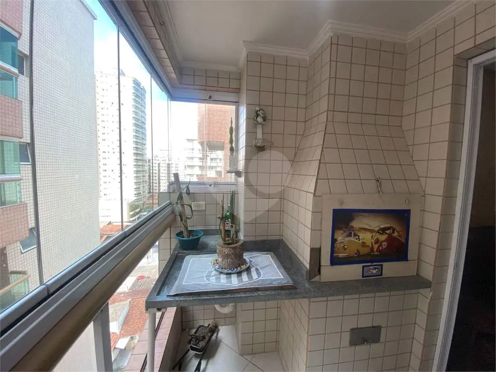 Apartamento para Venda em Praia Grande, Campo aviação, 1 dormitório, 1 banheiro, 1 vaga