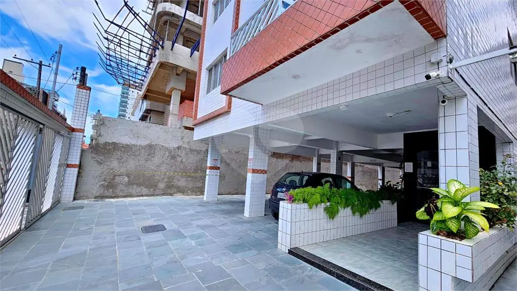 Apartamento para Venda em Praia Grande, Guilhermina, 1 dormitório, 1 banheiro, 1 vaga