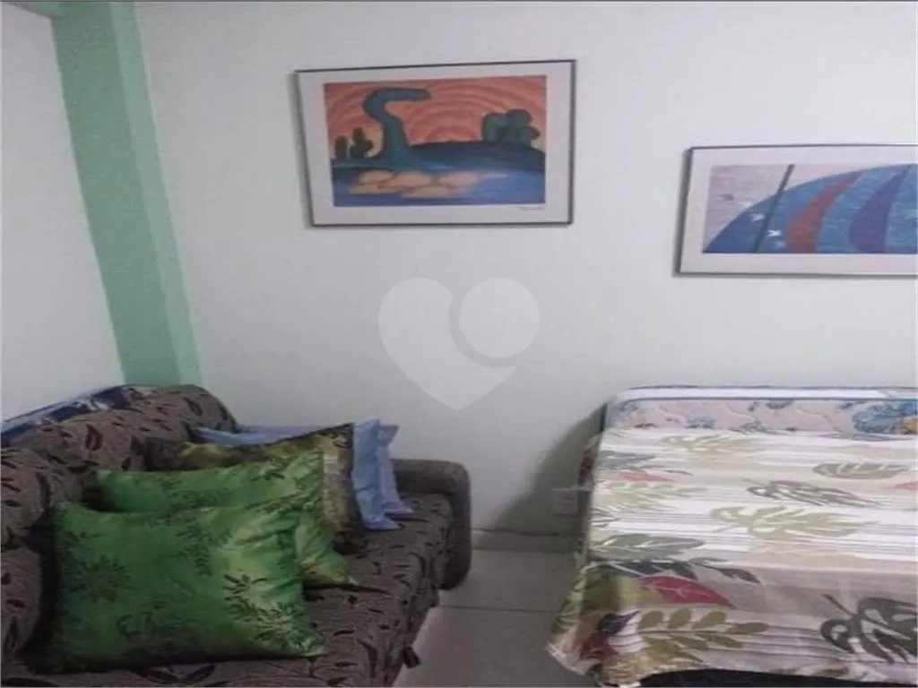 Apartamento para Venda em Praia Grande, Ocian, 1 dormitório, 1 banheiro, 1 vaga