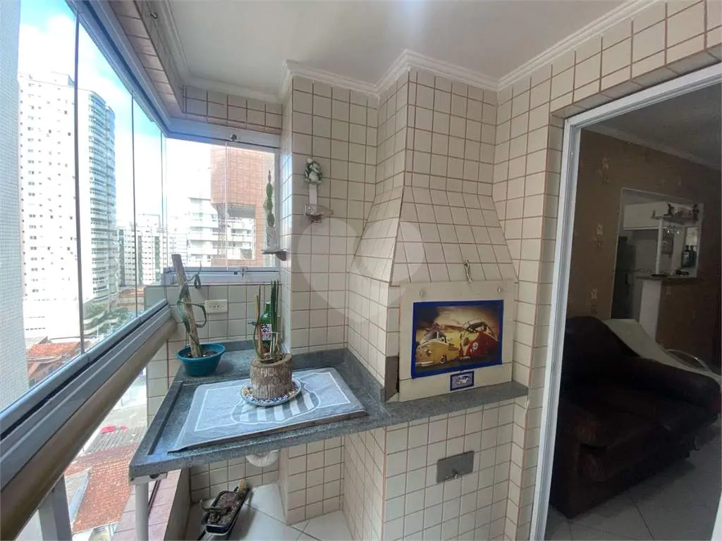 Apartamento para Venda em Praia Grande, Campo aviação, 1 dormitório, 1 banheiro, 1 vaga