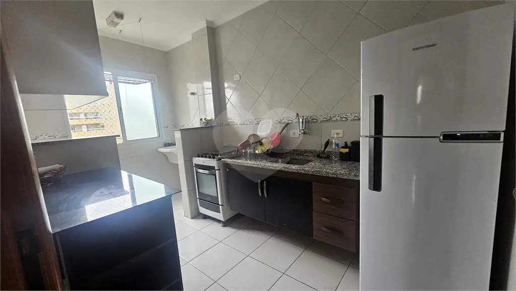 Apartamento para Venda em Praia Grande, Campo aviação, 1 dormitório, 1 banheiro, 1 vaga