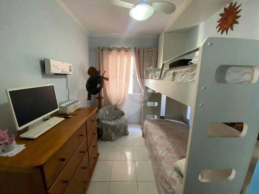 Apartamento para Venda em Praia Grande, Campo aviação, 2 dormitórios, 1 suíte, 1 banheiro, 1 vaga
