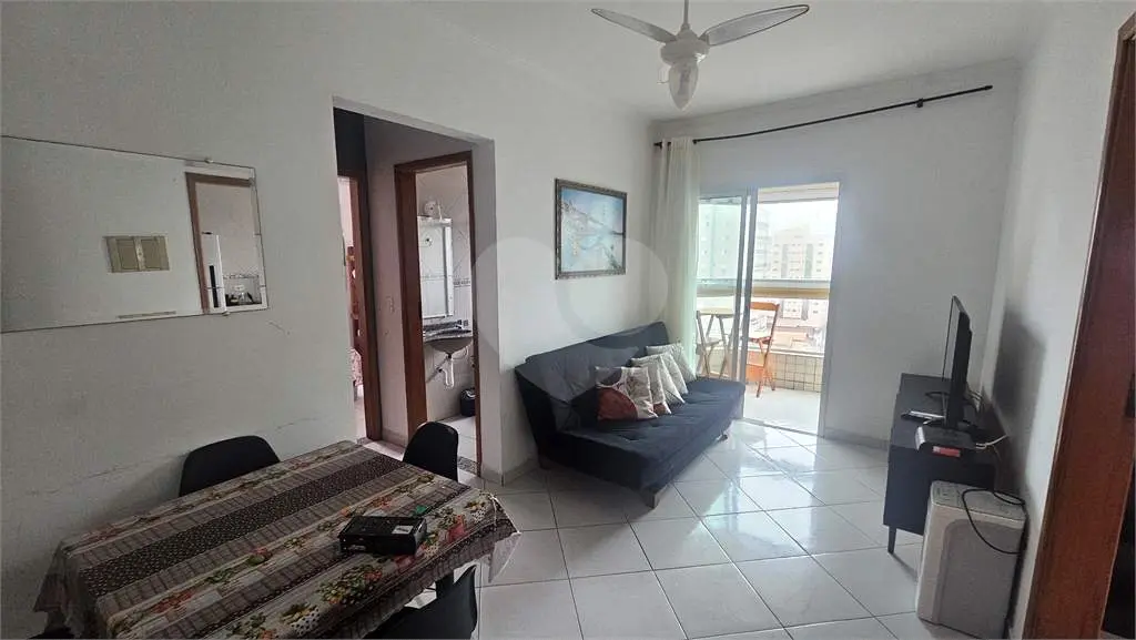 Apartamento para Venda em Praia Grande, Campo aviação, 1 dormitório, 1 banheiro, 1 vaga