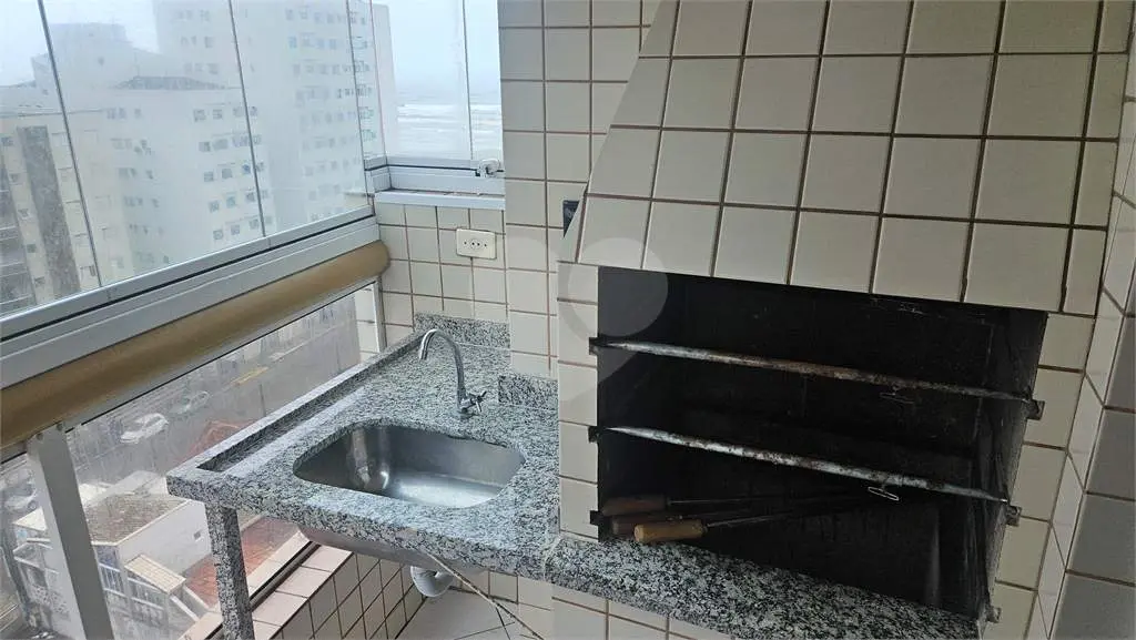 Apartamento para Venda em Praia Grande, Campo aviação, 1 dormitório, 1 banheiro, 1 vaga