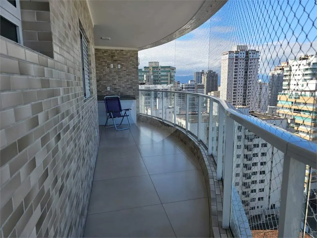 Apartamento para Venda em Praia Grande, Guilhermina, 3 dormitórios, 3 suítes, 3 banheiros, 2 vagas