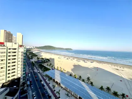 Apartamento para Venda em Praia Grande, Guilhermina, 3 dormitórios, 2 suítes, 3 banheiros, 2 vagas