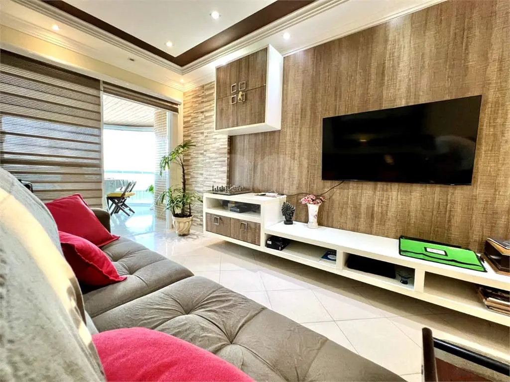 Apartamento para Venda em Praia Grande, Guilhermina, 3 dormitórios, 2 suítes, 3 banheiros, 2 vagas