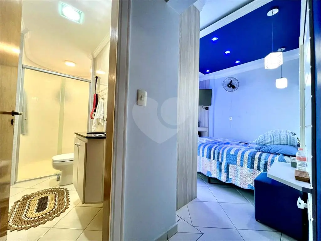 Apartamento para Venda em Praia Grande, Guilhermina, 3 dormitórios, 2 suítes, 3 banheiros, 2 vagas