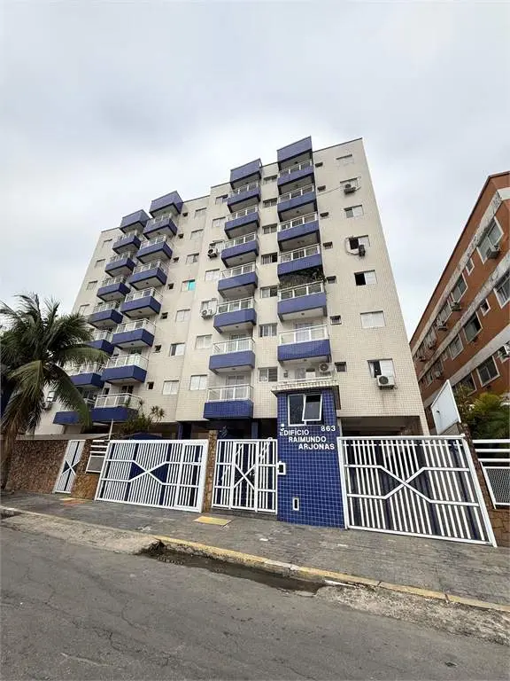 Apartamento para Venda em Praia Grande, Aviação, 1 dormitório, 1 banheiro, 1 vaga
