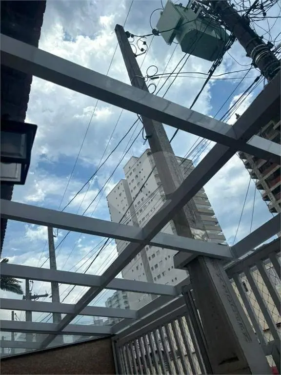 Casa para Venda em Praia Grande, Aviação, 2 dormitórios, 1 banheiro, 1 vaga