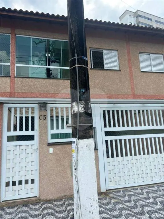 Casa para Venda em Praia Grande, Aviação, 2 dormitórios, 1 banheiro, 1 vaga
