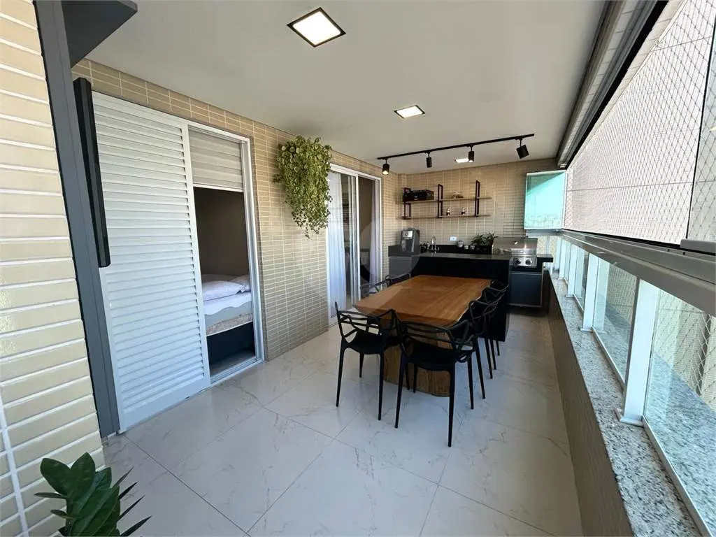 Apartamento para Venda em Praia Grande, Canto do Forte, 3 dormitórios, 2 suítes, 2 banheiros, 2 vagas