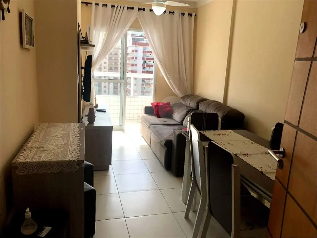 Apartamento para Venda em Praia Grande, Ocian, 2 dormitórios, 1 suíte, 1 banheiro, 1 vaga