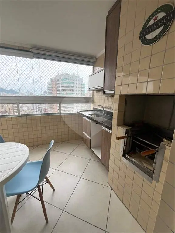 Apartamento para Venda em Praia Grande, Guilhermina, 2 dormitórios, 2 suítes, 3 banheiros, 2 vagas