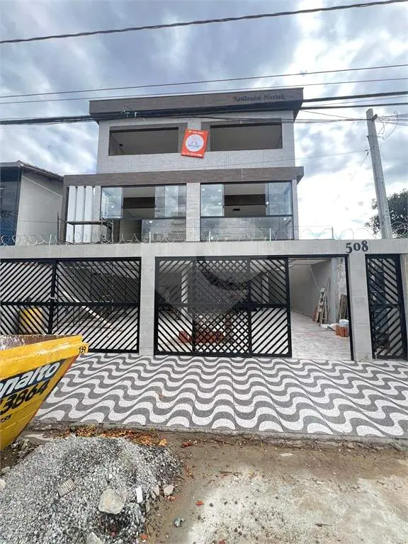 Casa para Venda em Praia Grande, Guilhermina, 2 dormitórios, 1 banheiro, 1 vaga