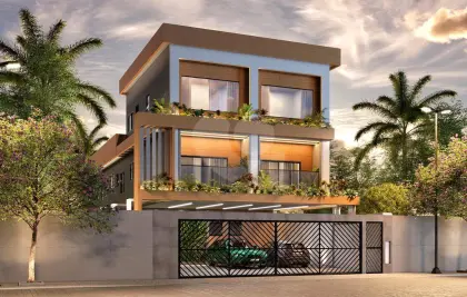 Casa para Venda em Praia Grande, Guilhermina, 3 dormitórios, 1 suíte, 2 banheiros, 1 vaga