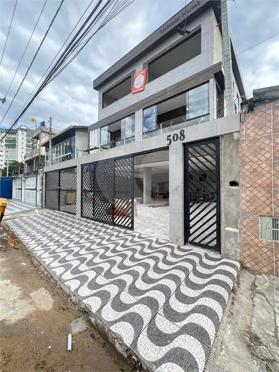 Casa para Venda em Praia Grande, Guilhermina, 2 dormitórios, 2 banheiros, 1 vaga