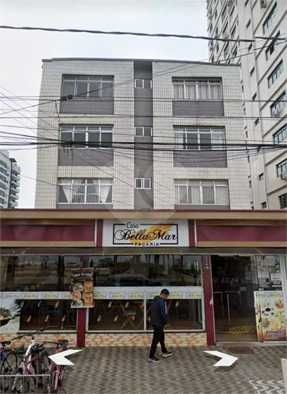 Kitnet para Venda em Praia Grande, Canto do Forte, 1 dormitório, 1 banheiro, 1 vaga