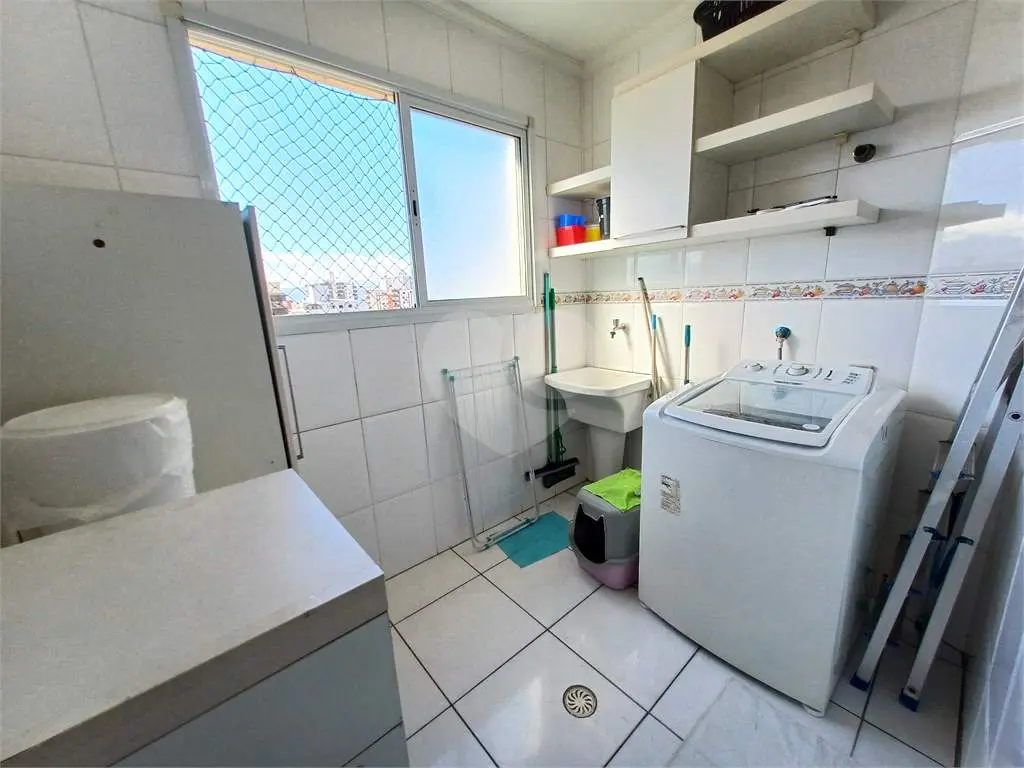 Apartamento para Venda em Praia Grande, Guilhermina, 3 dormitórios, 1 suíte, 2 banheiros, 1 vaga