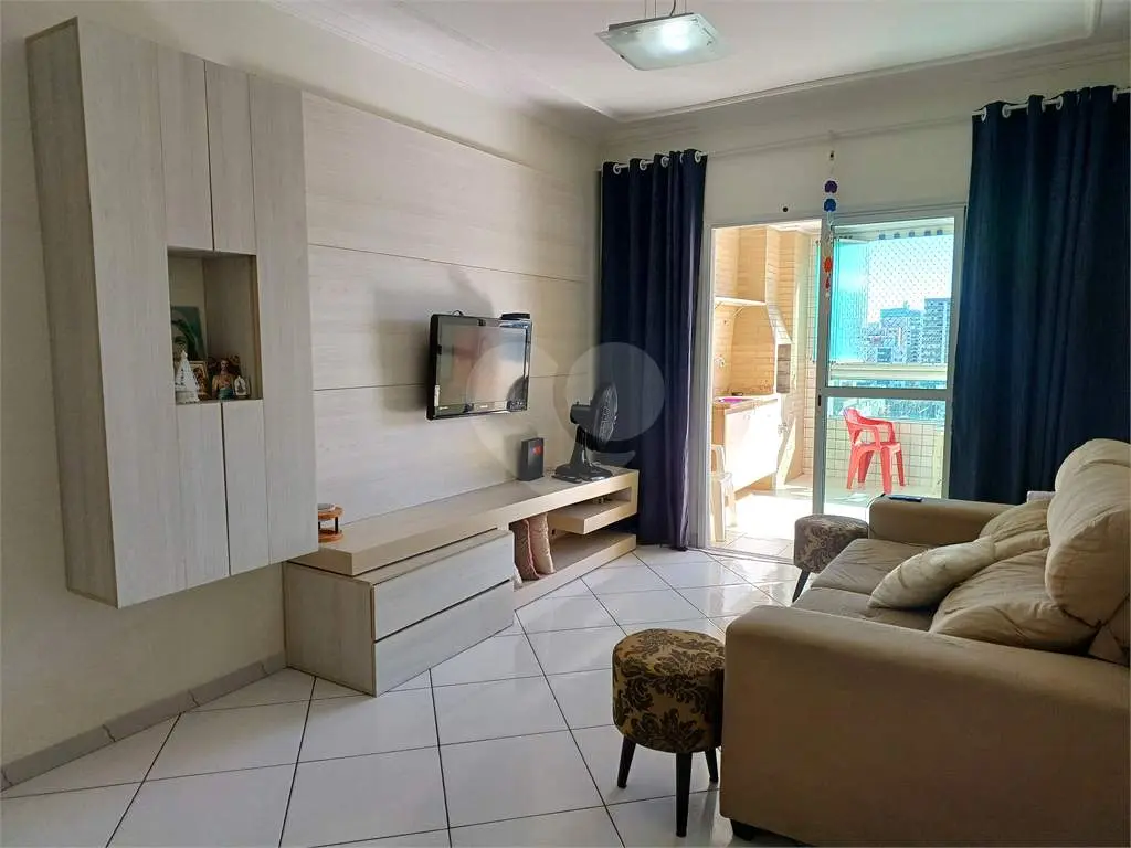 Apartamento para Venda em Praia Grande, Guilhermina, 3 dormitórios, 1 suíte, 2 banheiros, 1 vaga