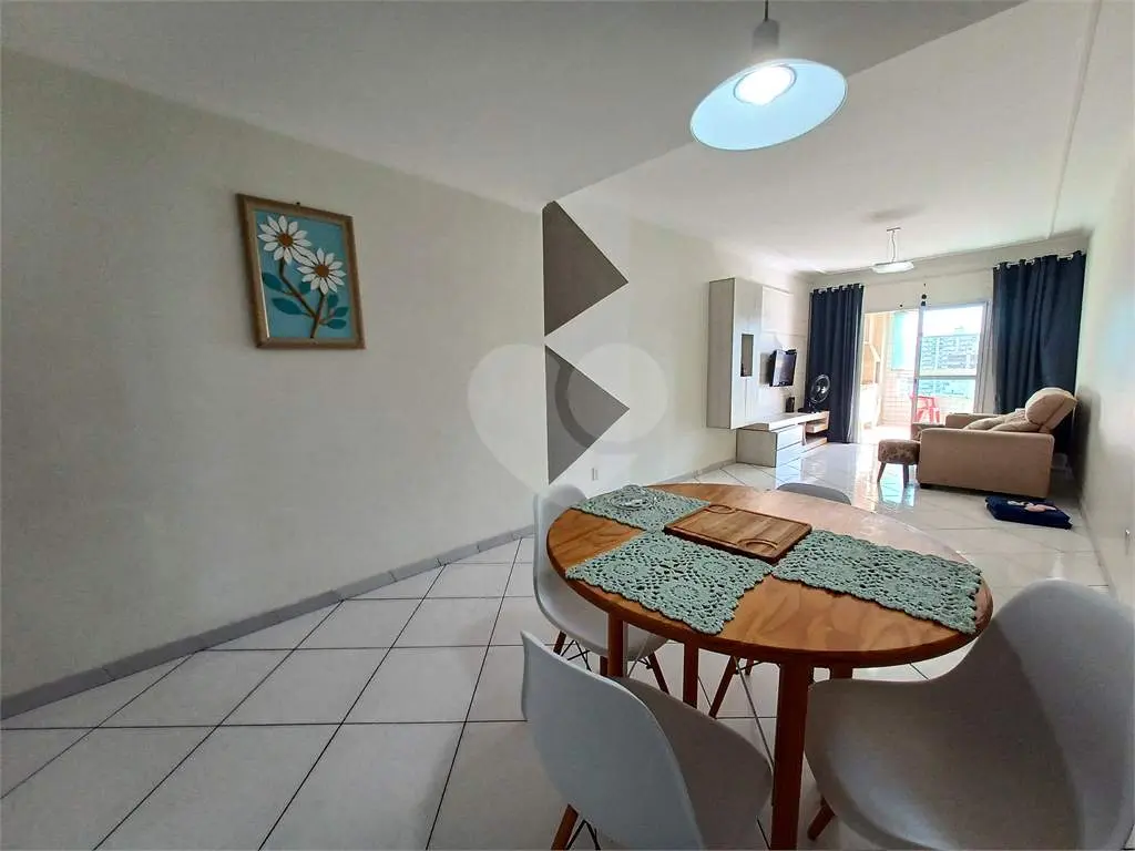 Apartamento para Venda em Praia Grande, Guilhermina, 3 dormitórios, 1 suíte, 2 banheiros, 1 vaga